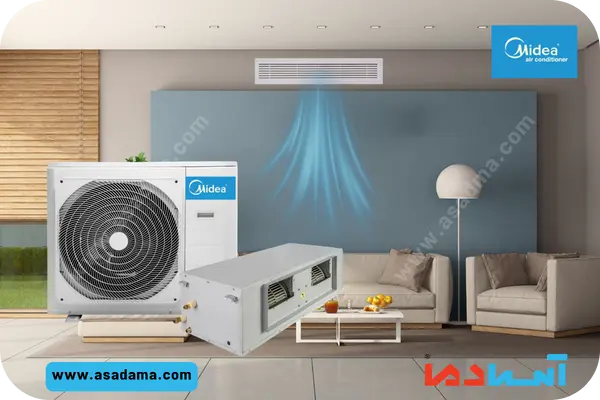 داکت اسپلیت Midea
