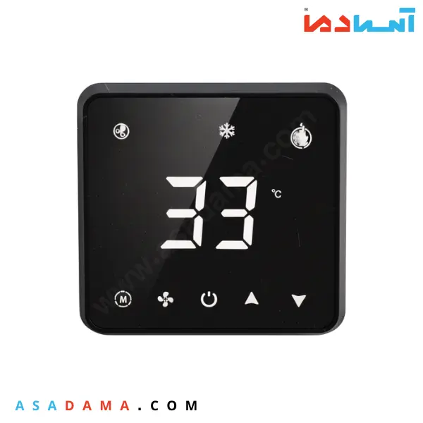 ترموستات داکت اسپلیت و فن کویل روکار فرابین TD10 با قابلیت اتصال به WiFi